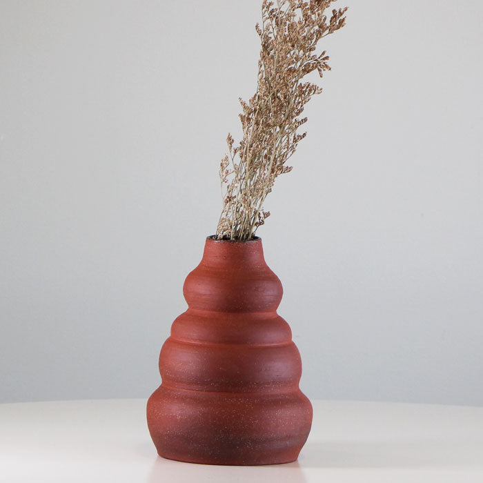pottery layered vase | Fireside Dream