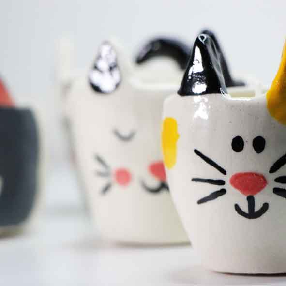 Cat Ceramic Collection,Handmade cat figurines, ceramic cat decor, pottery cat sculptures, cat lover gifts, unique cat home decor, aesthetic ceramic art, minimalist cat figurines, and collectible cat pottery.